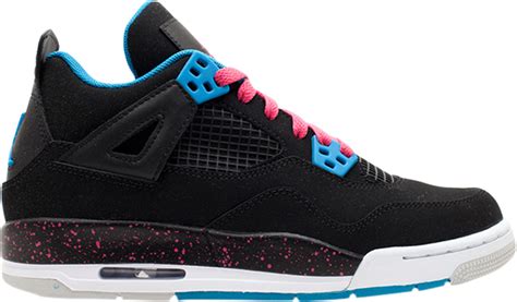 Buy Air Jordan 4 Retro GS 'Black Vivid Pink' - 487724 019 | GOAT