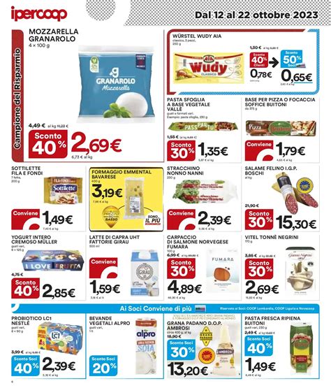 Volantino Ipercoop Dal Ottobre Offerte A Pagina