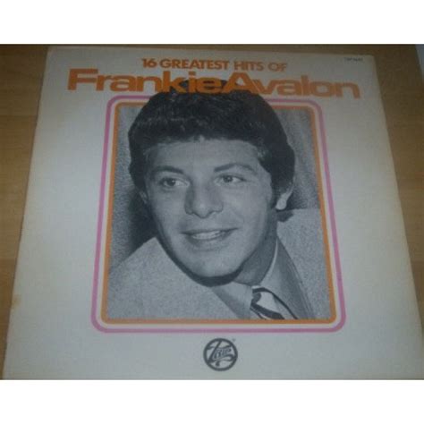 Frankie Avalon 16 Greatest Hits Lp Comp Shopee Malaysia