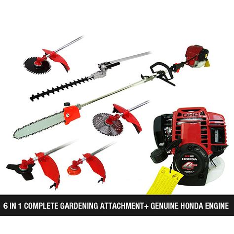 Genuine Honda Gx Motor Multi Combination Brush Cutter Pole Chain Saw