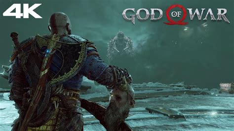 God Of War Ps Kratos Sees Zeus In Helheim K Youtube