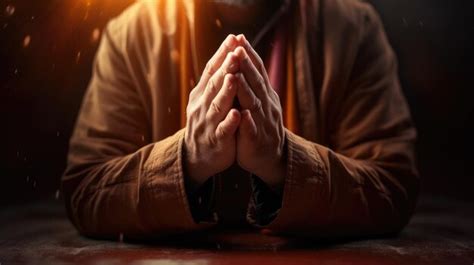 Premium Photo Praying Hands With Faith In Religion And Belief In God