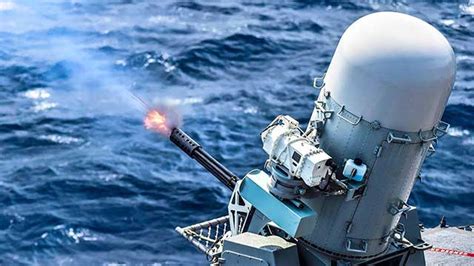 Uss America Tested Its New Phalanx Close In Weapon Systems