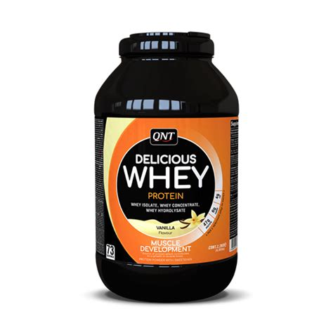 Qnt Delicious Whey Protein Powder Vanilla 2 2kg Pharmadirect Gr