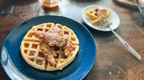 Buttermilk Fried Chicken And Waffles Recipe