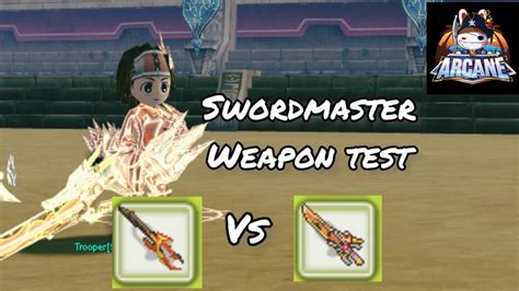 Review Swordmaster Weapon Test Seal Online Sealonline Plus Arcane