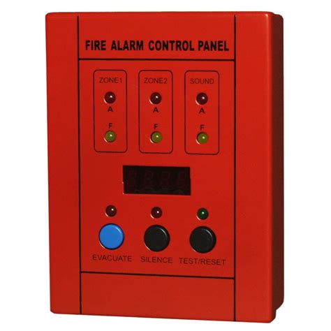 Finex 2 Zone Fire Alarm Panel Pack Of 4 Home Improvement