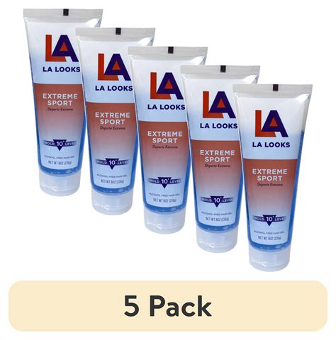 Pack La Looks Extreme Sport Alcohol Free Hair Gel Hold Level