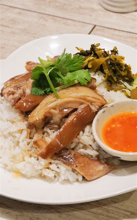 ข้าวขาหมู Khao Kha Mu Stewed Pork Legs With Rice 料理 エスニック料理 美食