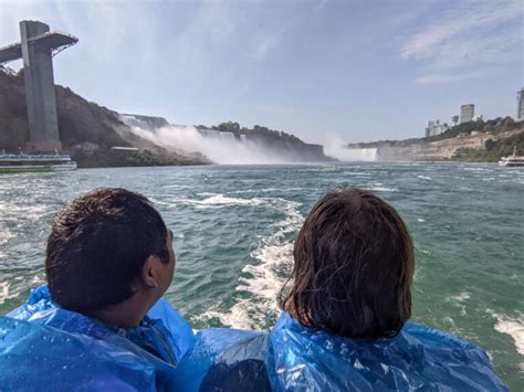 Riding The Maid Of The Mist In Niagara Falls Usa