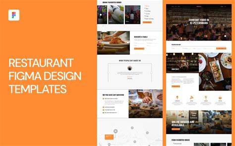 Restaurant Figma Design Template Templatemonster