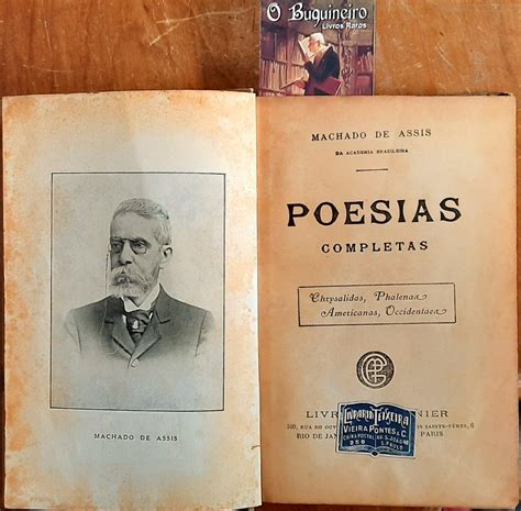 Poesias Completas Machado De Assis Garnier 1924 MercadoLivre