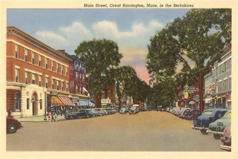 Main Street Great Barrington Mass Posters