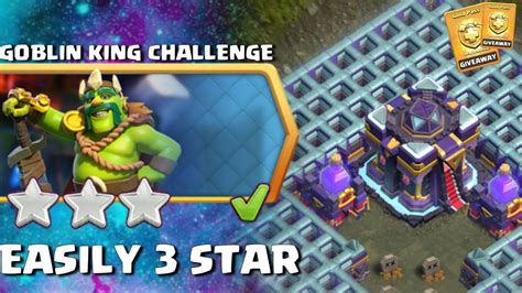 Easily Star The Goblin King Challenge Clash Of Clans Clashofclans