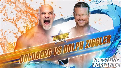 Goldberg Vs Dolph Ziggler Summerslam 2019 Youtube