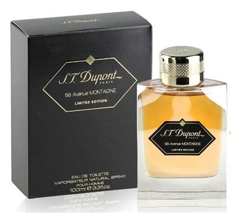 S T Dupont 58 Avenue Montaigne Pour Homme Limited Edition купить