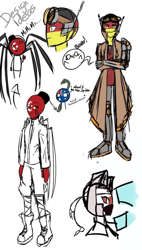 Countryhumans Au Sketches By Yamakiii On Deviantart