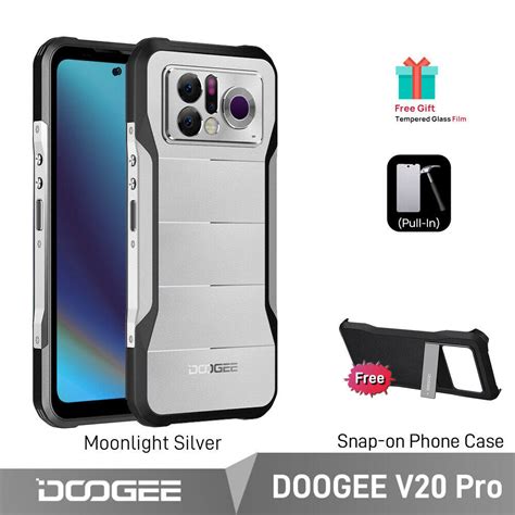 Official ShopDOOGEE V20 Pro Rugged Phone 12GB 256GB 6 432K AMOLED