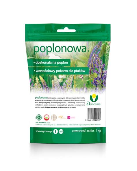 Mieszanka strączkowo zbożowa POPLON Agro Nas 1 kg Sklep Niepodlewam