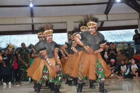 Kodim Mimika Gelar Lomba Tari Seka Lestarikan Budaya Papua Antara