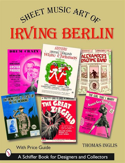 Sheet Music Art Of Irving Berlin Inglis Thomas