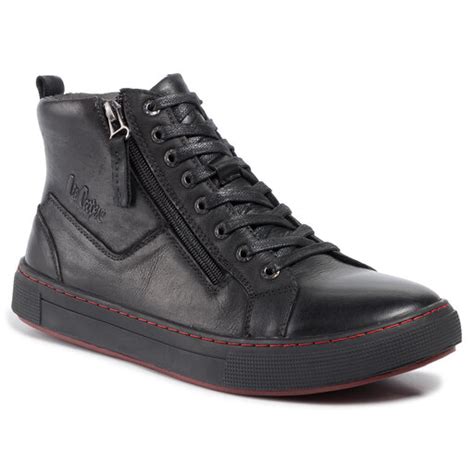 Sneakersy Lee Cooper LCJ 19 23 081 Czarny Eobuwie Pl