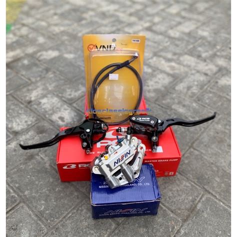 Jual Paket Master Rem RCB 1set Kaliper Depan RCB BREMBO NISIN Set