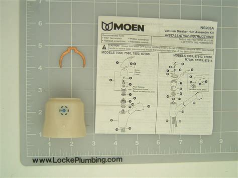 Moen 101707 Vacuum Breaker Hub Assembly Locke Plumbing