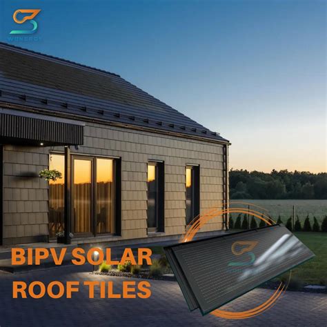 Roof Manufacturer Solar Shingle Roof Tiles Photovoltaic Clear Solar