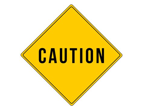7 Free Caution Sign Templates Free Downloads Template