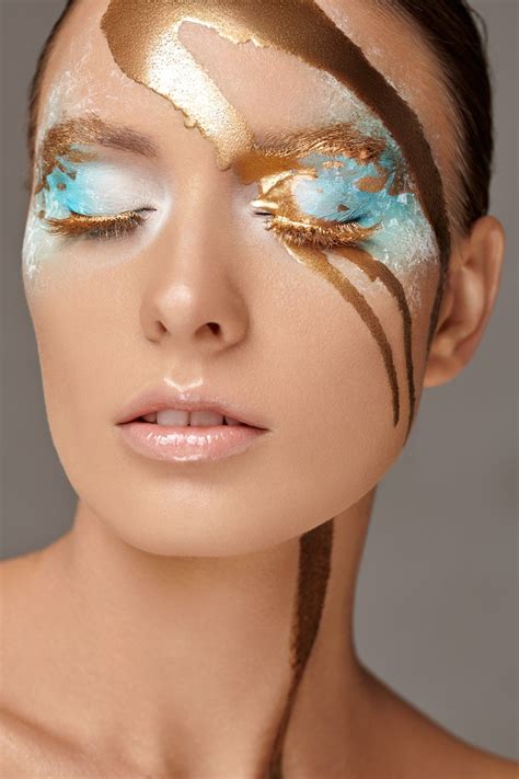 Retouching High End Futuristic Makeup Creative Makeup Editorial Makeup