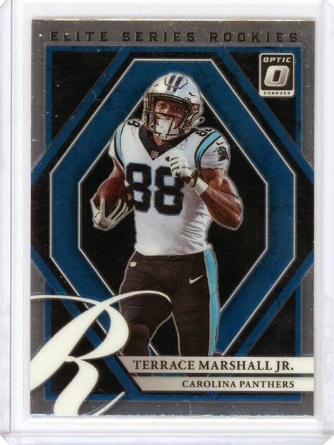 2021 Panini Donruss Optic Terrace Marshall Jr Elite Series Rookies RC