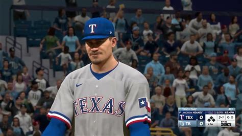 Mlb The Show 23 Texas Rangers Vs Tampa Bay Rays Youtube