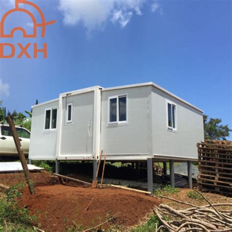 Villa Customized Dxh Prefab Metal Homes Expandable Container House