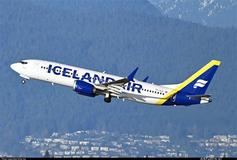 Icelandair Boeing Ng Max Tf Icg Photo Airfleets Aviation