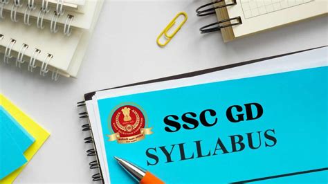 Ssc Gd Syllabus 2025 जीडी कांस्टेबल परीक्षा का Latest Syllabus और Exam