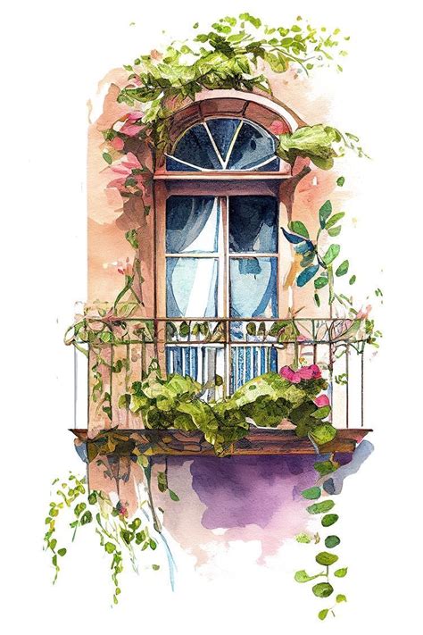 Pin By Lourdes On Puertas Y Ventanas Landscape Art Painting