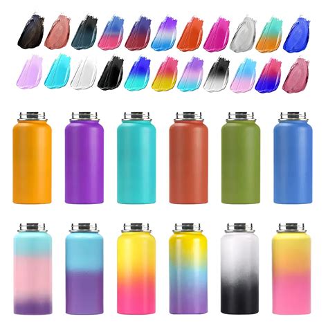 Eco Friendly Double Wall Custom Logo Wide Mouth Vacuum Insulated Drink