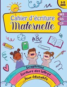 Cahier D Criture Maternelle Apprendre Bien Crire Les Lettres De L