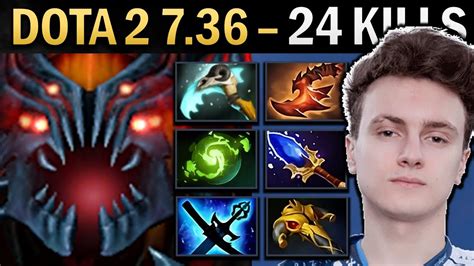 Shadow Fiend Gameplay Miracle With Overwhelming And 24 Kills Dota 7