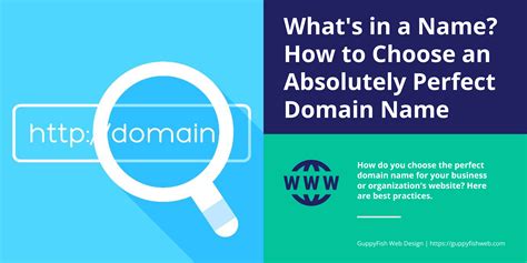 What S In A Name How To Choose An Absolutely Perfect Domain Name