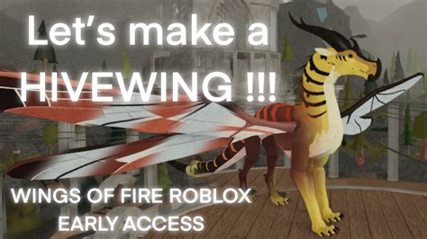 Wings Of Fire Roblox Stream 21 Lets Make A Hivewing Dont Mind