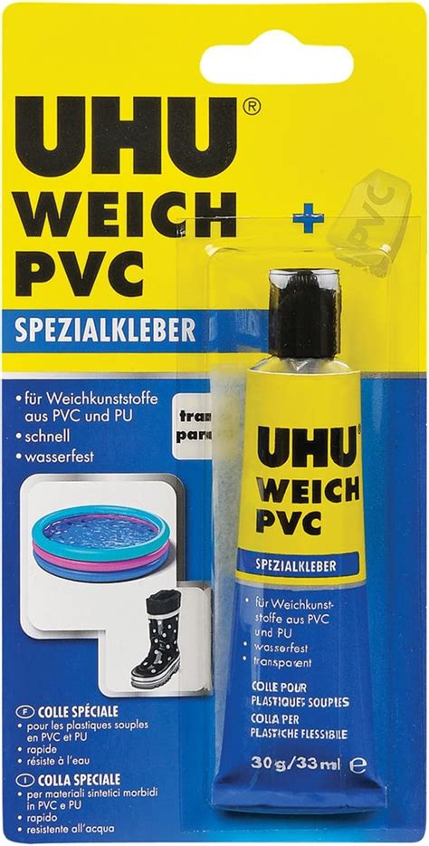 UHU Spezialkleber WEICH PVC Spezialkleber Zum Kleben Von Weich PVC