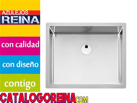 Comprar Fregadero Bajo Encimera Acero Inoxidable 1 Cubeta Praga 50 Roca