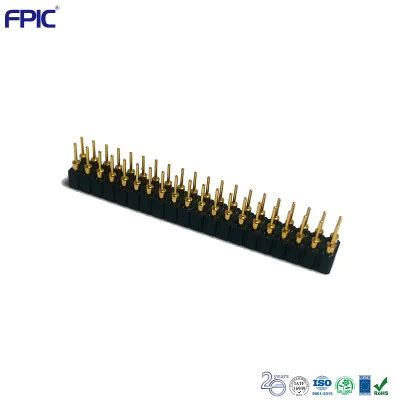 Fpic Pitch 2 54mm 2 80pin H3 5 H3 5 Dual Row Wide Foot Female Header