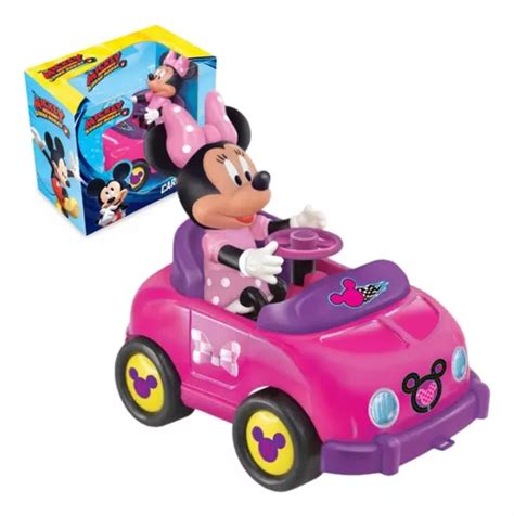 Minnie Mouse No Carrinho Boneco Vinil Articulado Disney Parcelamento