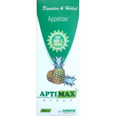 Aptimax Syrup Packaging Size 200ml At Best Price In Chandigarh Id