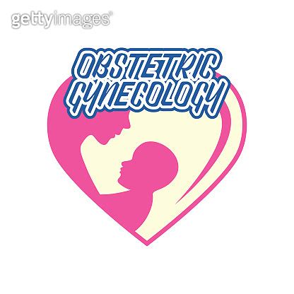 obstetrics gynecology logo for doctor or clinic 이미지 1056302222 게티이미지뱅크