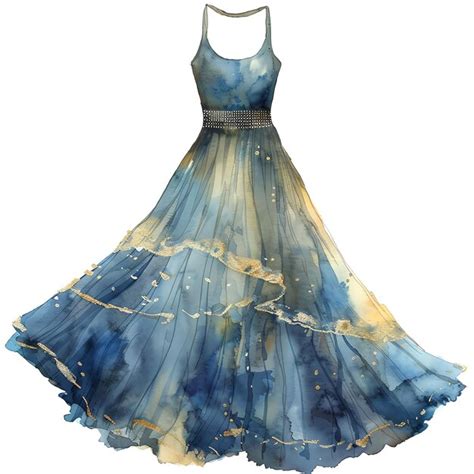 Premium Photo Ocean Inspired Dress With Pearls Nautical