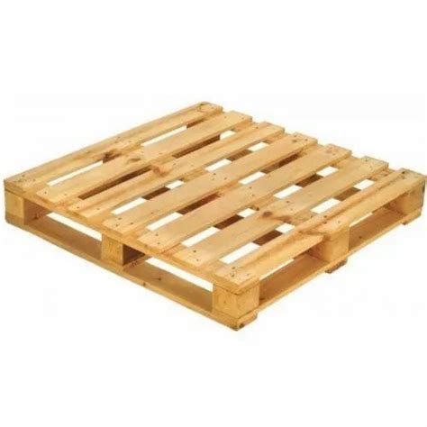 Rectangular Soft Wood Four Way Export Wooden Pallets For Shipping